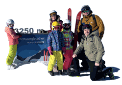 at the top of hintertux